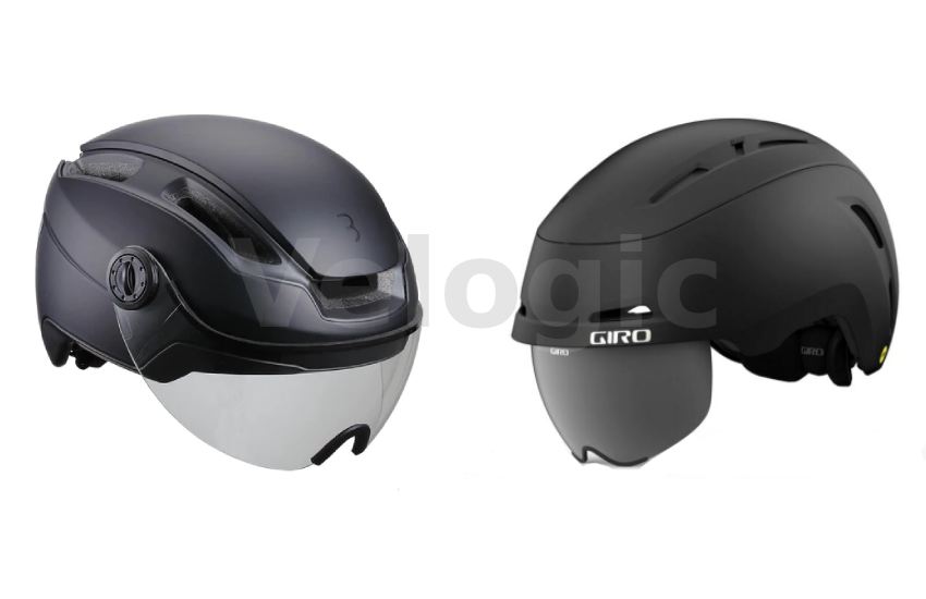 speed pedelec helm met of zonder vizier en scherm
