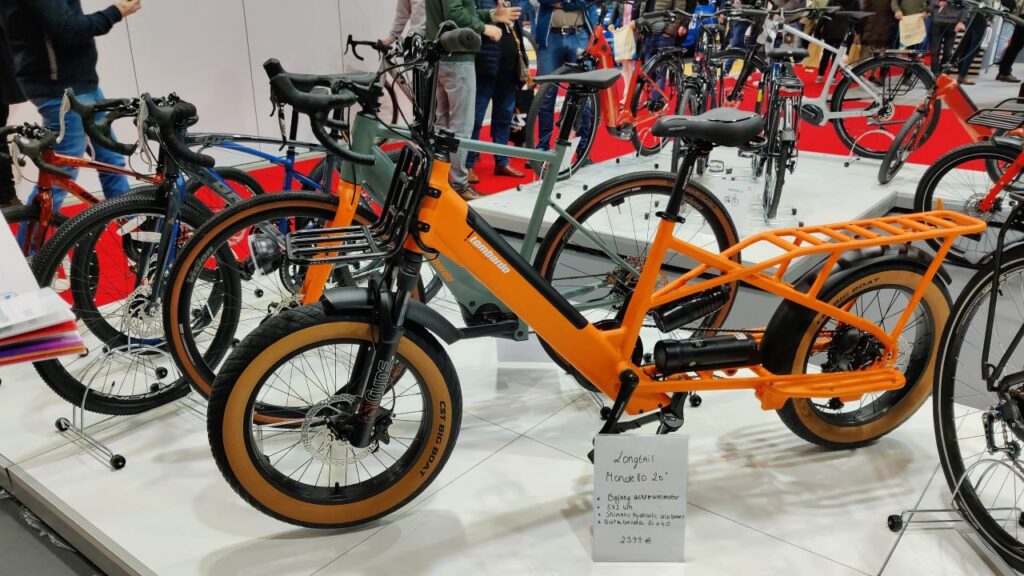 Lombardo mondello 20 longtail met fatbike banden