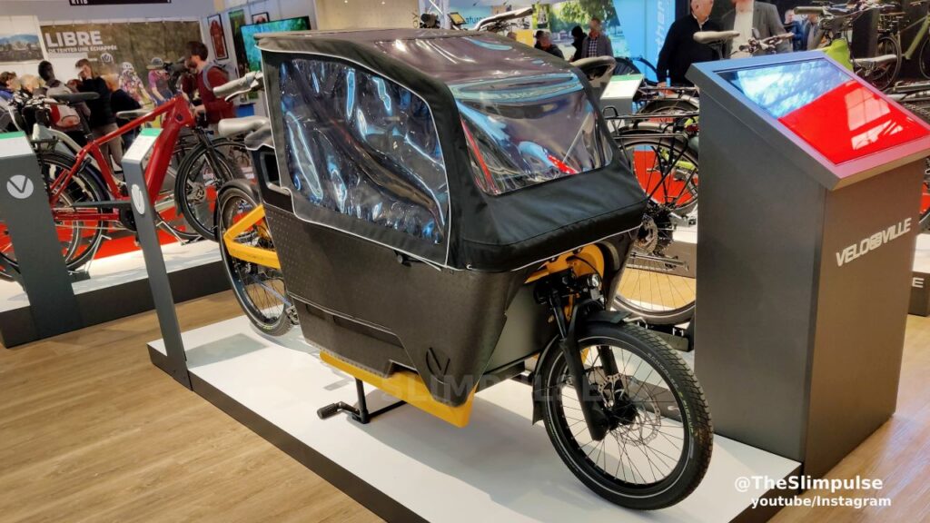 nieuwe bakfiets van Velo de Ville op velofollies 2024