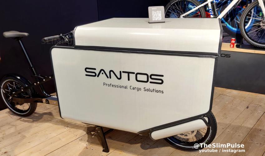 Licht Elektrisch voertuig - Santos cargo met bak