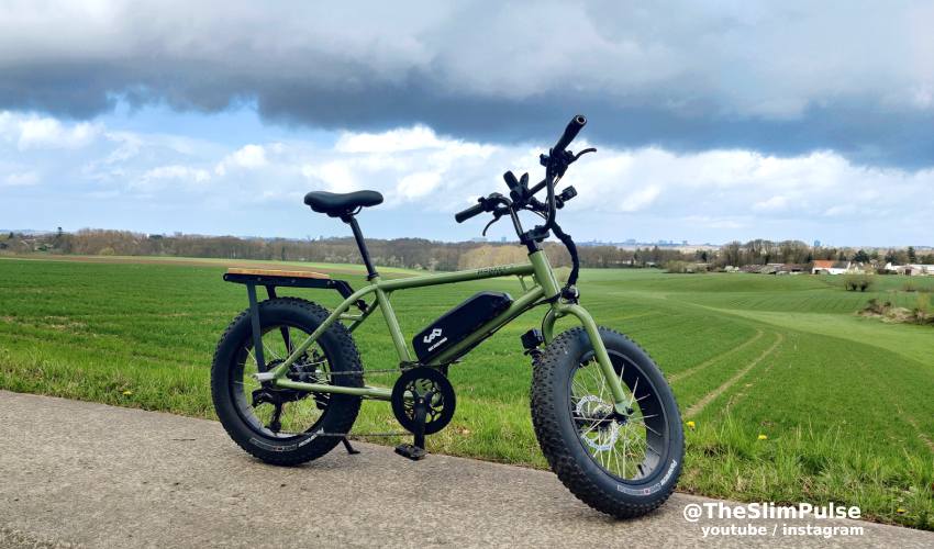Elektrische BMX fatbike van Belgisch fietsmerk Monkey Bike