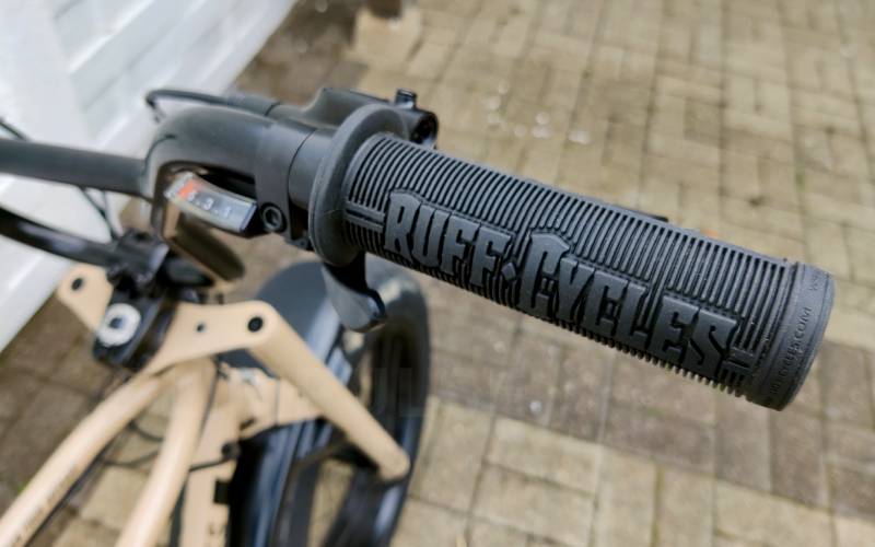 Zachte Ruff Cycles handvaten blijven comfortabel ook bij langere afstanden